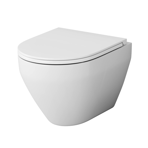 Унитаз подвесной Spirit V2.0 Aquaspin AM.PM с сиденьем микролифт, вид