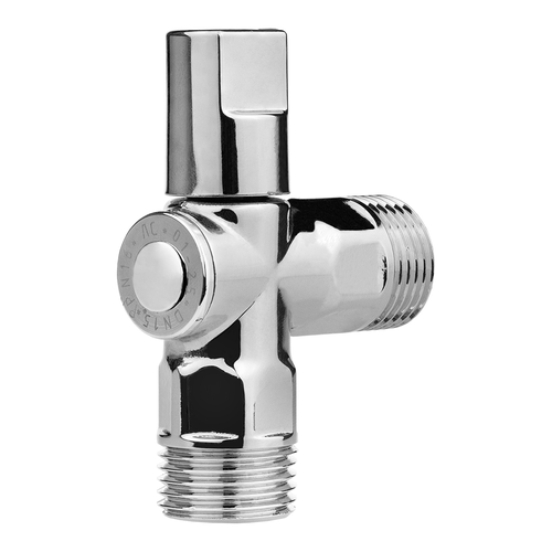 Кран шаровой угловой MPF D 1/2"н/н универсальный латунь хром, фотография