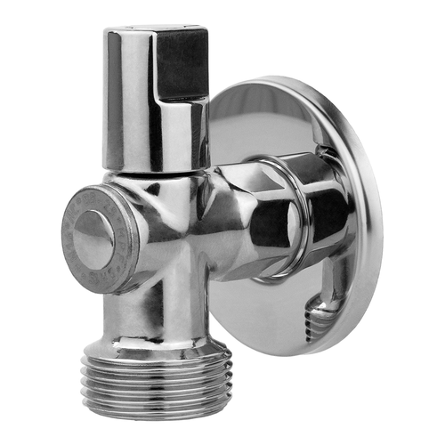 Кран шаровой угловой MPF D 1/2"х3/4" латунь хром, детальное фото
