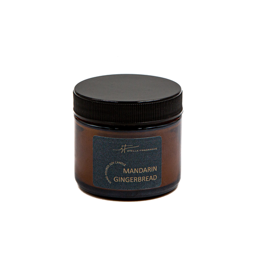 Свеча ароматическая Stella Fragrance "Mandarin Gingerbread", 50г, вид