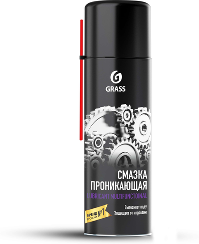 Смазка проникающая многофункциональная Lubricant Multifunctional Grass 335 мл, фотография