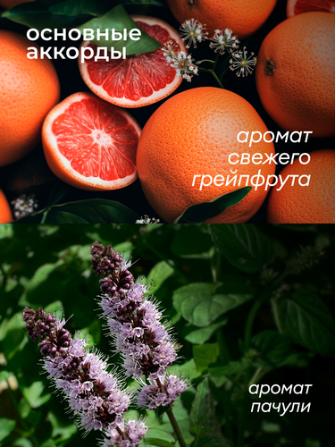 Набор подарочный Milana Amber & Black Vetiver 300 мл, MilanaPatchouli & Grapefruit 300 мл, детальное фото
