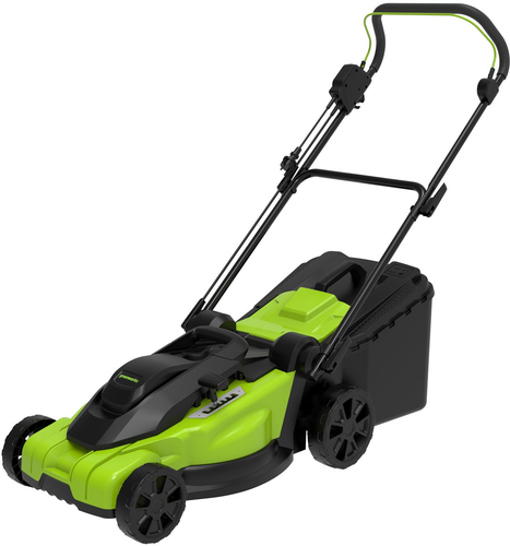 Газонокосилка электрическая GREENWORKS 2000Вт, LM2000, фото