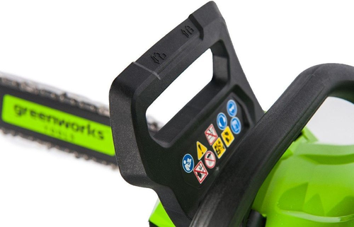 Пила аккумуляторная GREENWORKS GD60CS40K2 2 Ач 60В 40 см, картинка