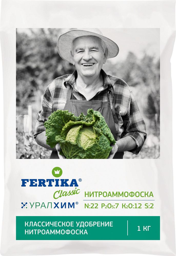 Удобрение FERTIKA нитро азотно-фосфорно-калийное 1 кг, детальное фото