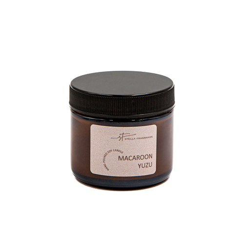 Свеча ароматическая Stella Fragrance "Macaroon Yuzu", 50г, крупный план
