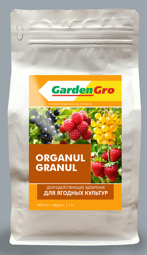 Удобрение для ягод ORGANUL GRANUL 1 кг, изображение