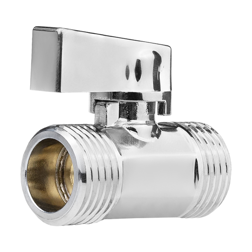 Кран шаровой MPF D 1/2" латунь хром, изображение