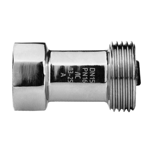 Кран шаровой MPF D 1/2" х 3/4"латунь хром, фотография