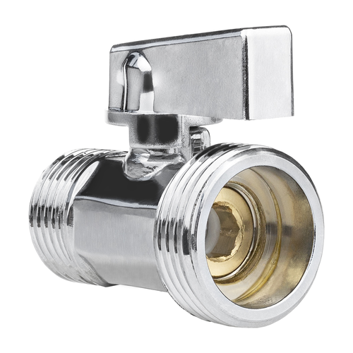 Кран шаровой MPF D 1/2" х 3/4" латунь хром, детальное фото