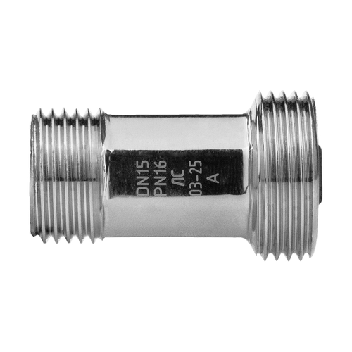 Кран шаровой MPF D 1/2" х 3/4" латунь хром, фотография