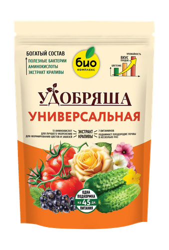 Удобрение органическое Универс., ТМ Удобряша 900 г БИО-комплекс, картинка