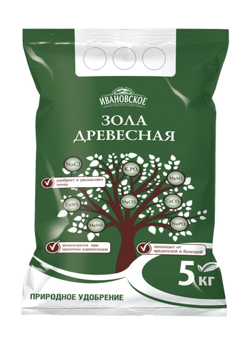 Зола древесная 5 кг, фотография