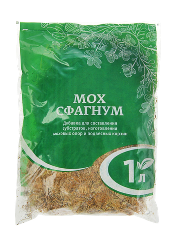 Мох сфагнум 1л, фото