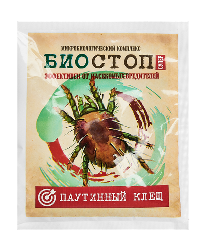 Акарицид Биостоп Супер паутинный клещ 25гр. Микробиологический комплекс, детальное фото