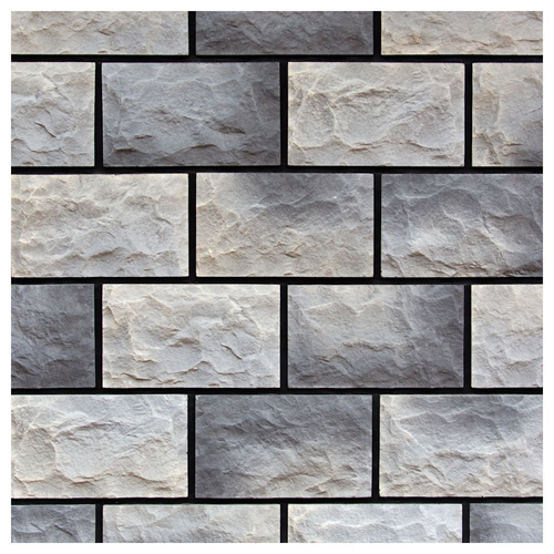 Искусственный камень Atlas Stone Доломит серый 0,9 кв.м, крупный план