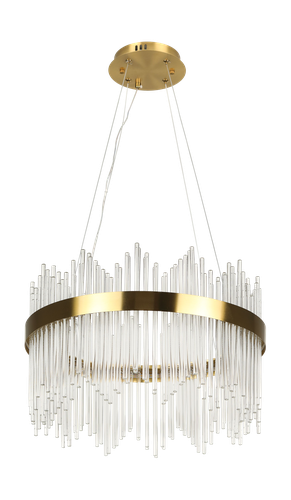 Люстра Rivoli Gwen 6192-201 подвесная светодиодная LED 3000-6300К 112 Вт с пультом, изображение