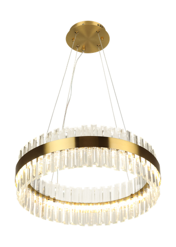 Люстра Rivoli Gwinnett 6193-201 подвесная светодиодная LED 3000-6300К 112 Вт с пультом, фото