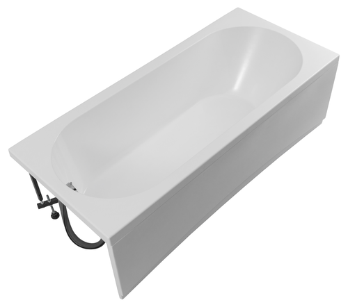 Ванна акриловая прямоугольная AQUANET LOTOS (332843) 180х80 см, крупный план