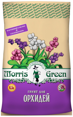 Грунт для орхидей Morris Green 6,5 л, крупный план