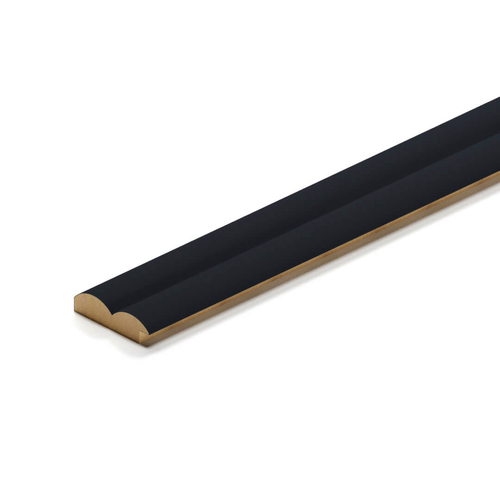 Профиль Старт-Финиш МДФ Stella Wave De Luxe Black Lead 2700x55x16, картинка