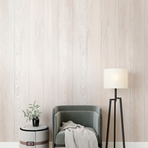 Панель МДФ Classic Stella Light 2700х200х6 мм Ясень Айвори, вид