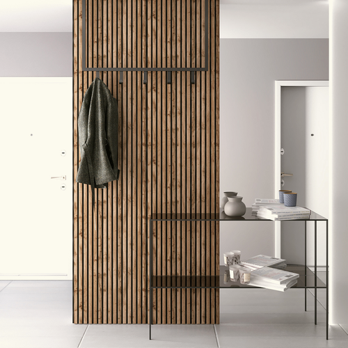 Панель стеновая акустическая Stella Comfort Light Пекан 2780х600х9, фотография