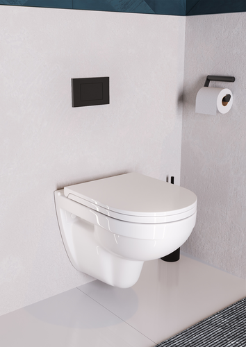 Унитаз подвесной SANITA LUXE BEST SLDM 38x34x49 см, детальное фото