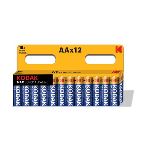 Алкалиновые батарейки КОДАК LR03/AA, 12 шт, фотография