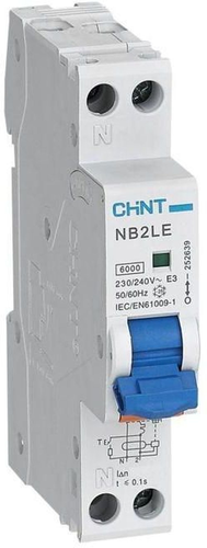 Автоматический дифференциал CHINT 1П+N C 40 NB2LE, фотография