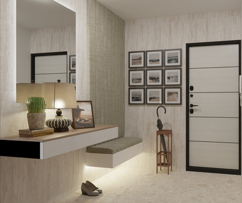 Плитка Настенная Трентино св.бежевый 30X60 см 1,62 м², изображение