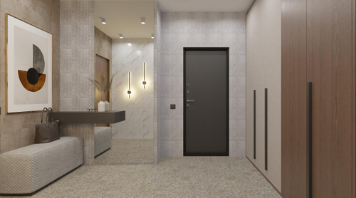 Плитка Настенная Риоса серый 28X40 см 1,232 м², изображение