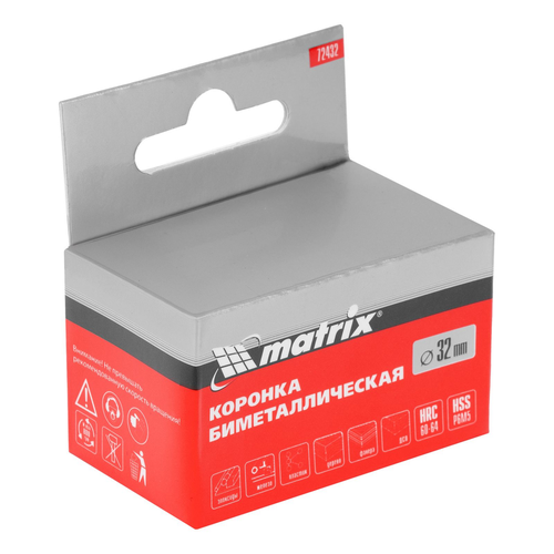 Коронка для металла Matrix BIMETAL 72432 32 мм, вид