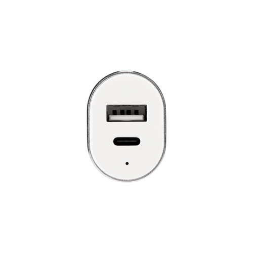 Автомобильное зарядное устройство REXANT АЗУ 3,1 А USB-A+USB-C белое, изображение