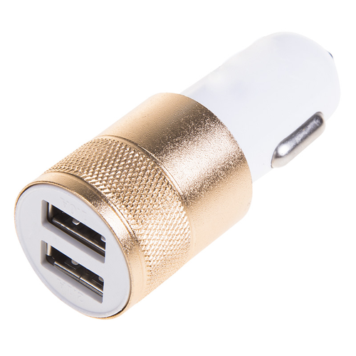 Автомобильное зарядное устройство REXANT АЗУ 1000+2100 mA 2хUSB белое, картинка