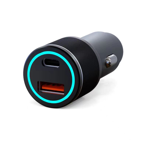 Автомобильное зарядное устройство  REXANT 48 Вт USB-C + USB-A черное, картинка