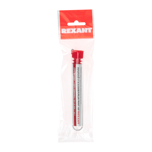 Припой для паяльника REXANT ПОС-40, 10 г 1 мм, крупный план
