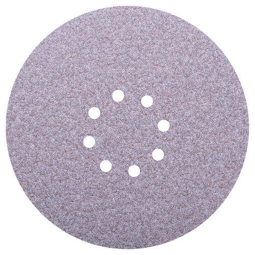Шлифовальный диск FLEXIONE Velcro 8 отверстий P80 S 225 мм 5 шт, картинка