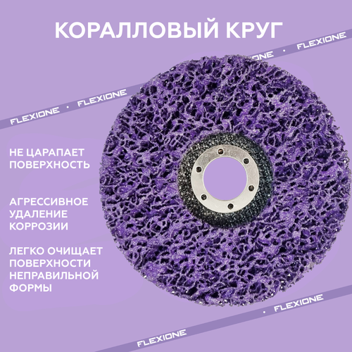 Шлифовальный круг FLEXIONE Expert 125 мм 1 шт, изображение