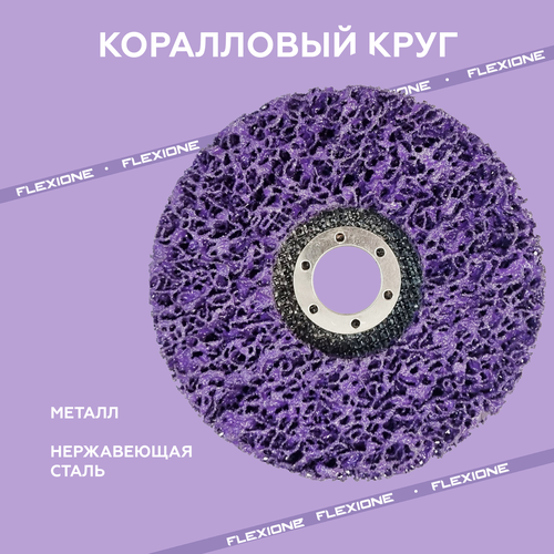Шлифовальный круг FLEXIONE Expert 125 мм 1 шт, картинка