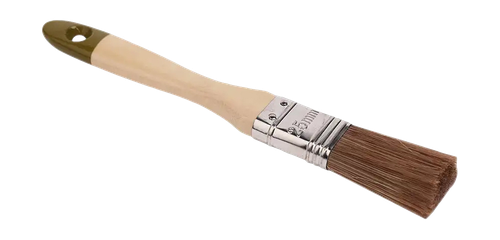 Кисть плоская TOOLBERG "Микс-Эксперт", смешанная щетина, дер. рук., 25мм, изображение