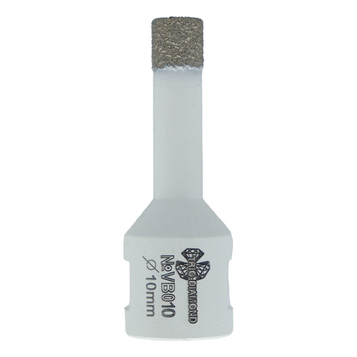 Коронка по керамограниту TRIO-DIAMOND Vacuum Brazed VB010 10 мм, фото