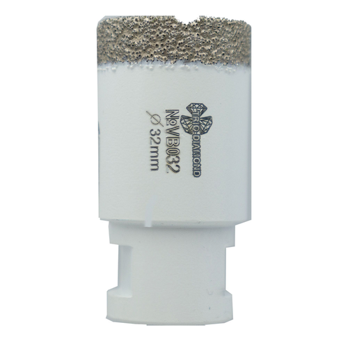 Коронка по керамограниту TRIO-DIAMOND Vacuum Brazed VB032 32 мм, фото