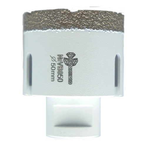 Коронка по керамограниту TRIO-DIAMOND Vacuum Brazed VB050 50 мм, картинка