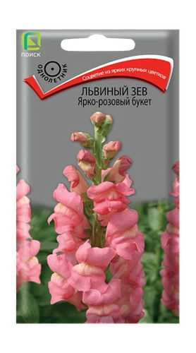 Львиный зев Ярко-розовый букет 0,1гр, картинка