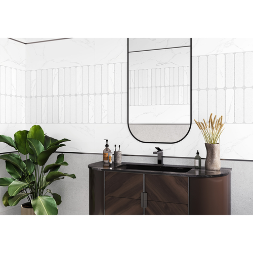Плитка&nbsp;Настенная Alma Ceramica&nbsp;Amarant св.серый 30X60 см 1,35 м², детальное фото