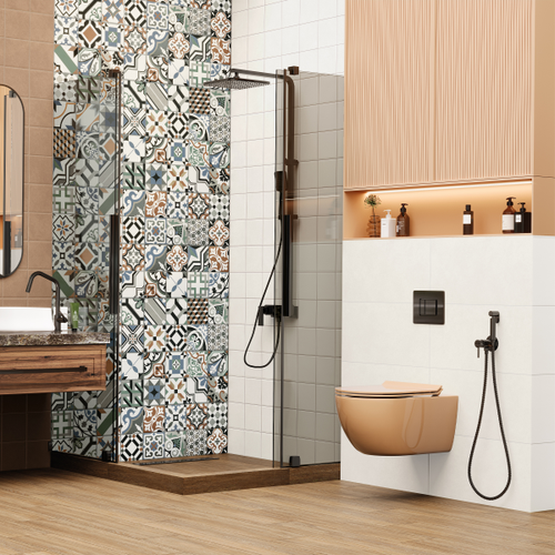 Плитка&nbsp;Настенная New Trend Design&nbsp;Art&nbsp;Base белый&nbsp;24,6X74 см 1,8 м², изображение