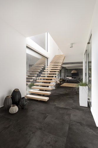 Керамогранит Global Tile Vibe черный 60X60 см 1,44 м², вид