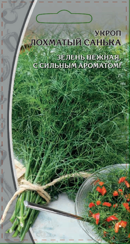 Семена Укроп Лохматый Санька 2 гр, вид