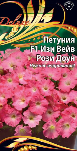 Семена Петуния F1 Изи Вейв Рози Доун цв.п  5шт, детальное фото